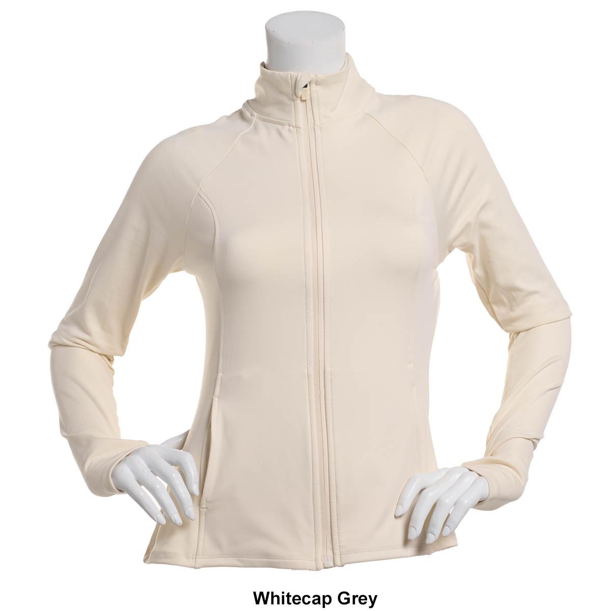 Womens Bally Fashion Essential Yoga Jacket with Thumbholes