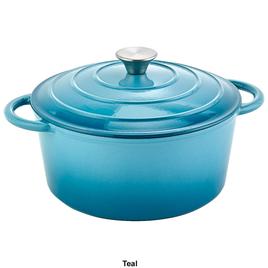 Healthy Living Enamel Cast Iron Dutch Oven- 5qt.