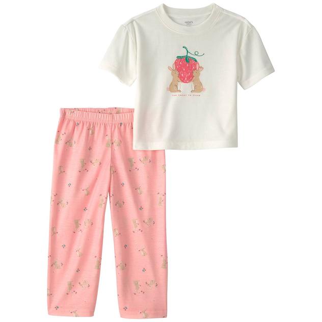 Toddler Girl Carter's® 2pc. Easter Bunny Loose Fit Pajama Set