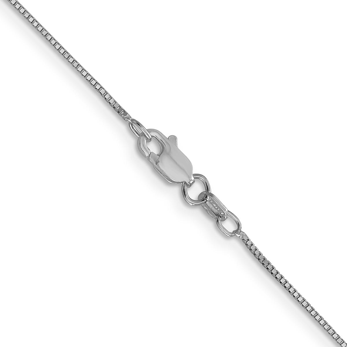 Gold Classics™ 10kt. White Gold Box Chain Necklace