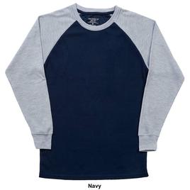 Young Mens Architect® Jean Co. Crew Neck Raglan Thermal