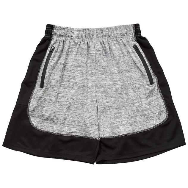 Mens Cougar® Sport Dry Fit Shorts - Marled Grey