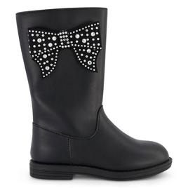Little Girls Jessica Simpson Evie Ribbon Boots