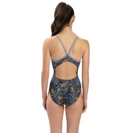 Womens Dolfin® Uglies V-2 Back Hot Tropic One Piece Swimsuit