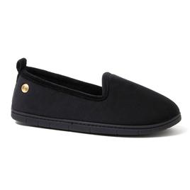 Womens Dearfoams Rachel Velour Closed Back Slippers