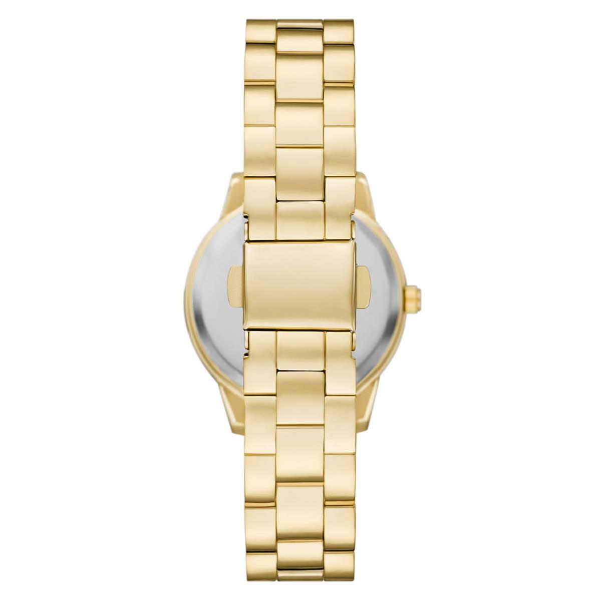Womens Folio Mother of Pearl Watch & Jewelry Set - FMDFL2095