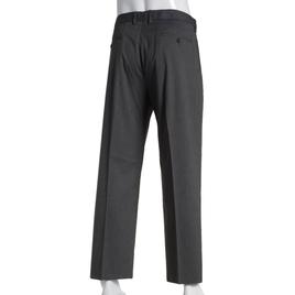 Mens J.M. Haggar Basketweave Dress Pants - Dark Grey
