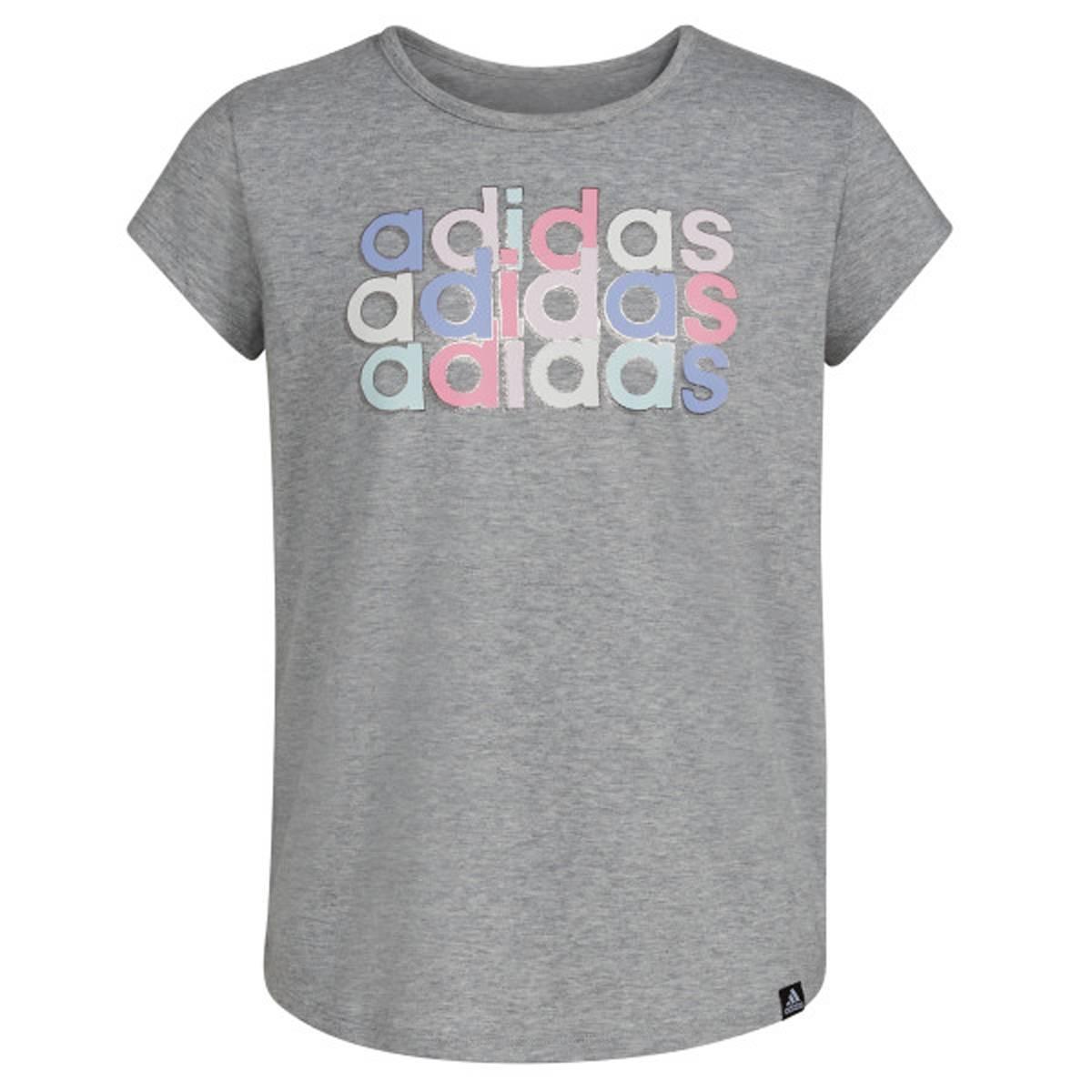 Girls (7-16) adidas® Short Sleeve Sleeve Essential Tee