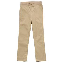 Girls (7-14) School Uniform Khaki Pull on Pants