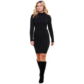 Juniors Madden Girl Prisma Rhinestone Knit Sheath Dress