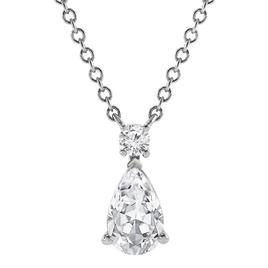 Nova Star® 14kt. White Gold & 5/8ctw. Lab Grown Diamond Necklace