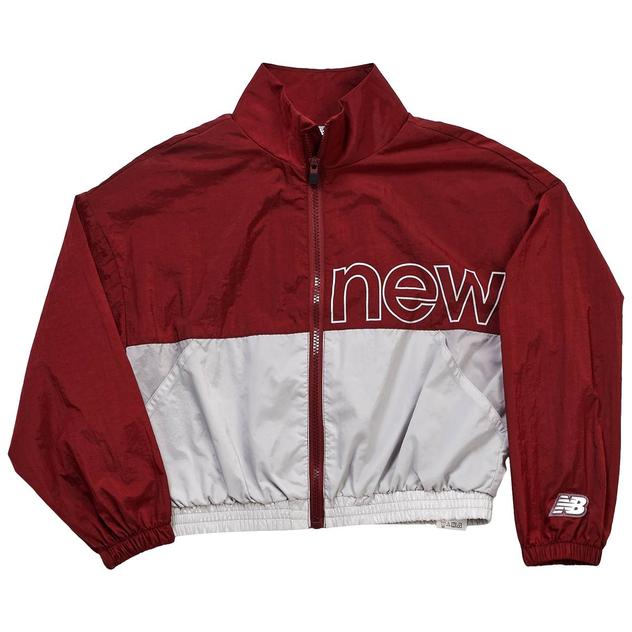 Girls (7-16) New Balance Zip Up Color Block Lightweight Jacket