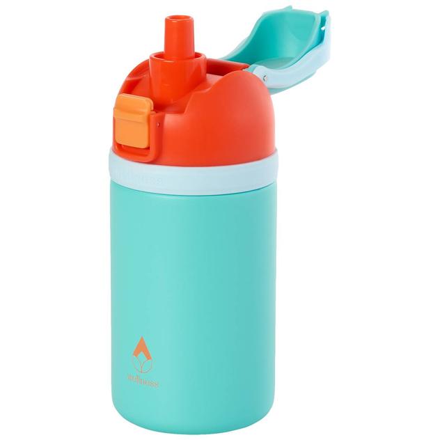 Wellness 14oz. Double Wall Insulated Revive Bottle - Aqua