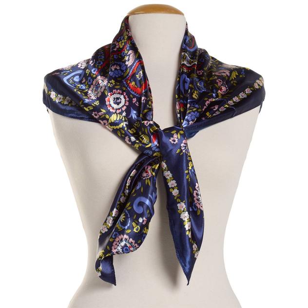 Womens Renshun Bandana Floral Scarf