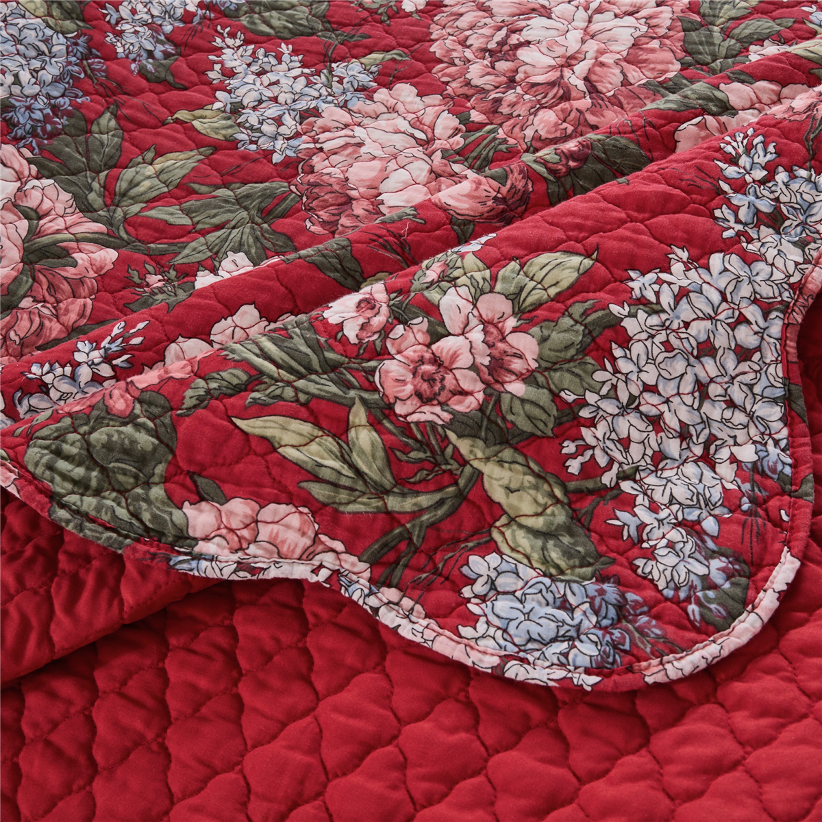 Greenland Home Fashions™ Millie Reversible Quilted Throw Blanket