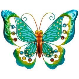 Northlight Seasonal Hanging Garden Wall Metal Butterfly