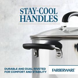 Farberware® Brilliance Stainless Steel 5qt. Dutch Oven w/ Lid