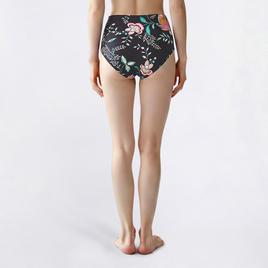 Womens Cupshe Floral Twist Front Hipster Swim Bottom