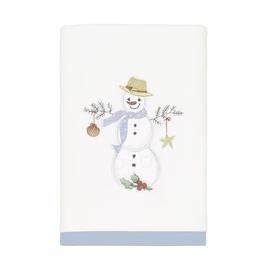 Avanti Coastal Snowman Bath Towel Collection
