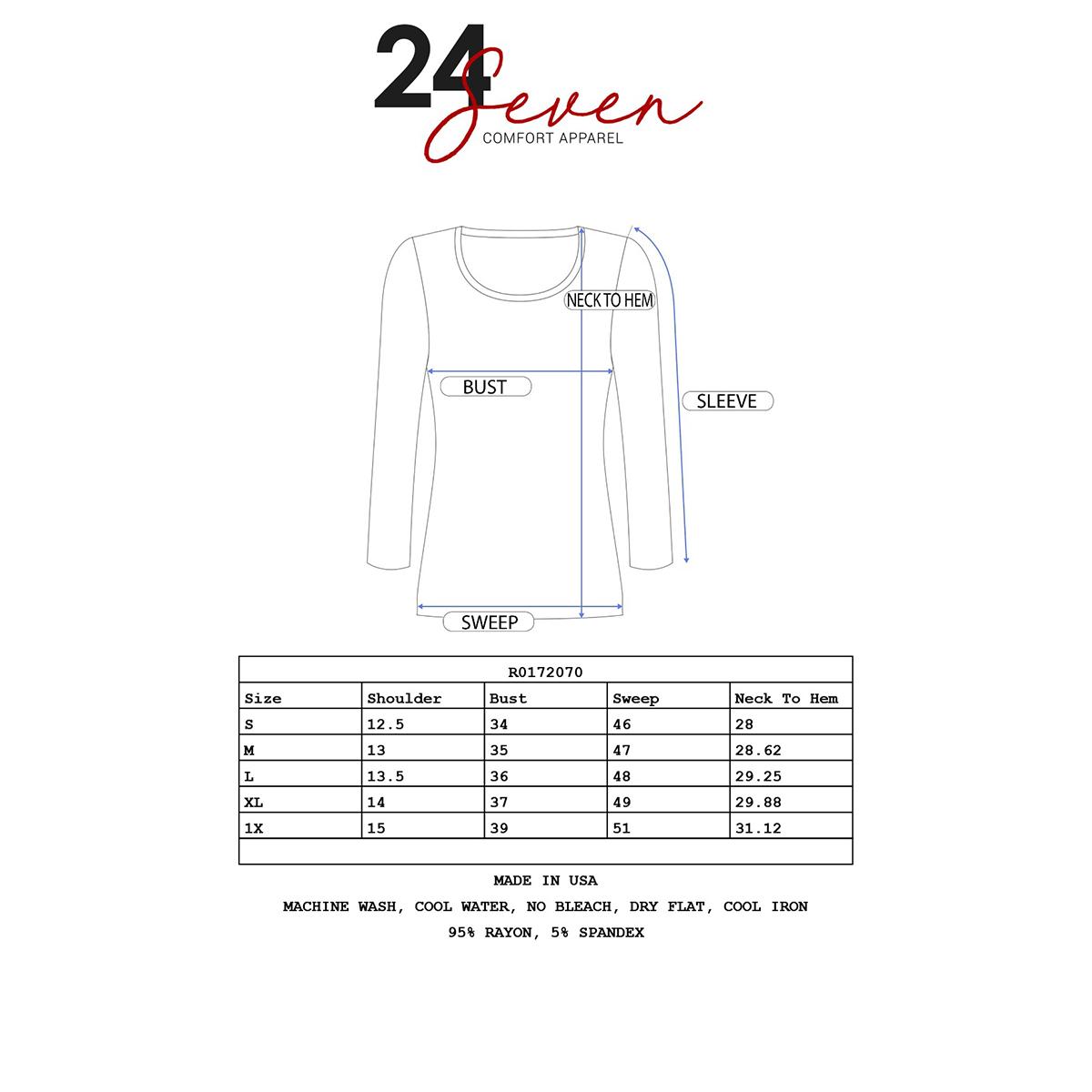 Plus Size 24/7 Comfort Apparel V-Neck Tank Top