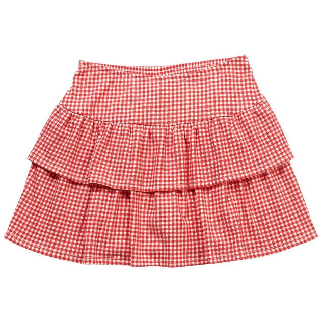Girls (7-16) Sweet Butterfly® Gingham Skort