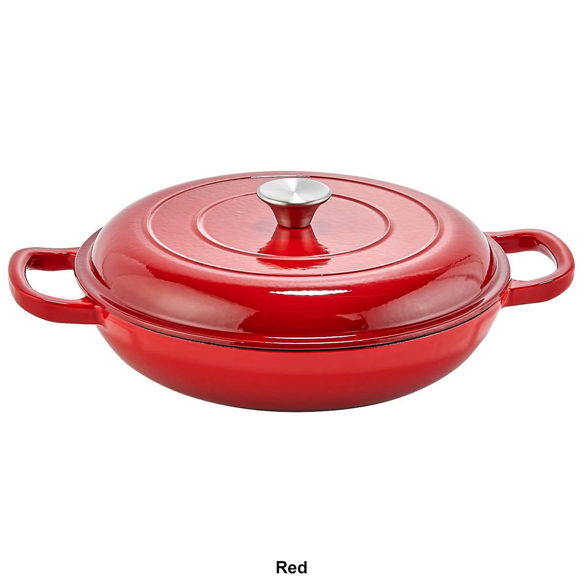 Healthy Living 3.75qt. Enamel Everyday Pan