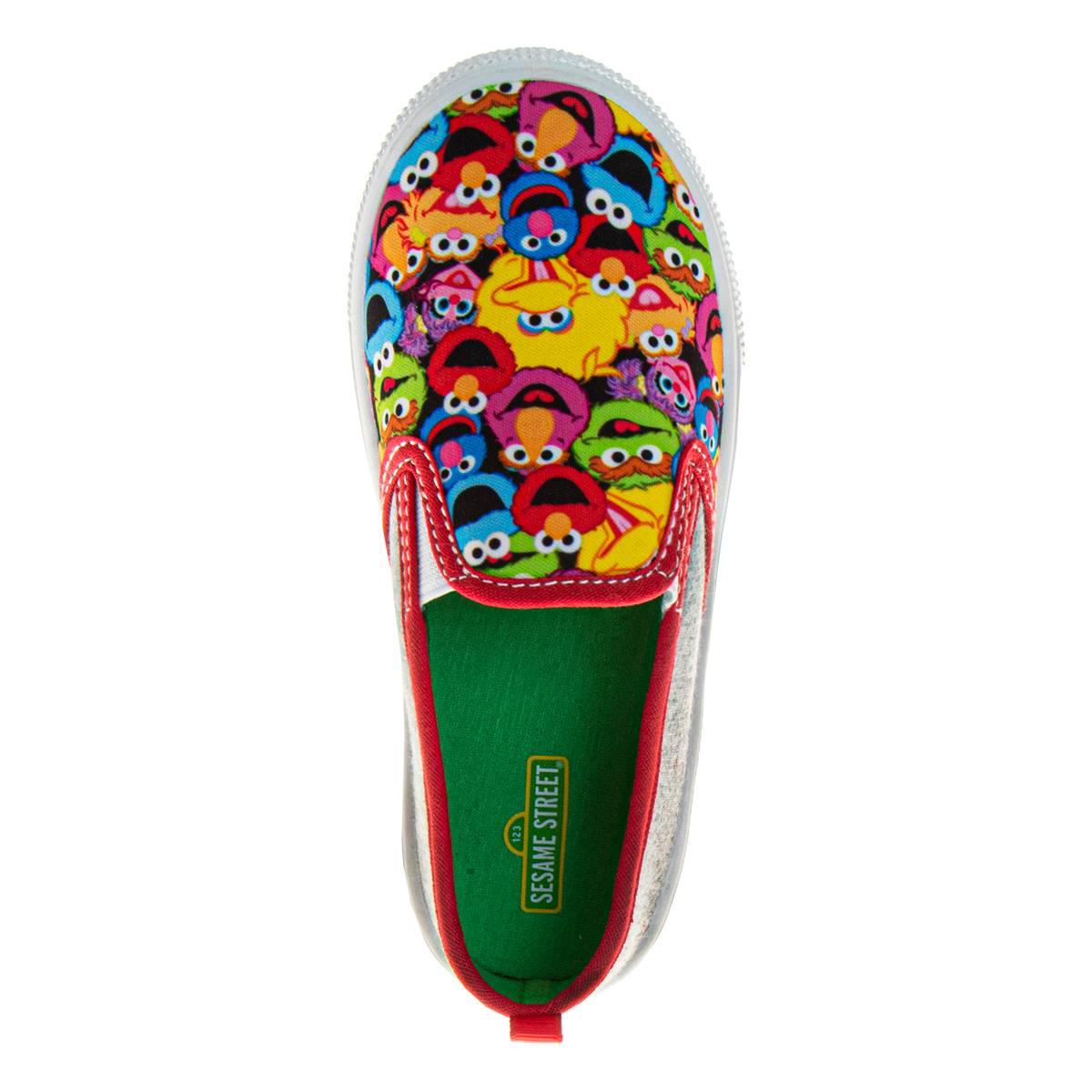 Little Kid Sesame Street All Your Friends Canvas Fashion Sneakers