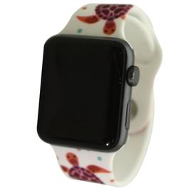 Womens Olivia Pratt™ Apple Watch Band - 8844-TURTLESANDCORAL