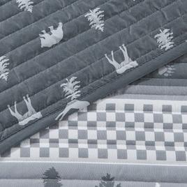 FreshFolds Matthew 3pc. Reversible Rustic Landscape Quilt Set