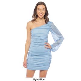 Juniors Jump Nebula One Shoulder Sheath Dress