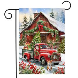 Briarwood Lane Country Christmas Garden Flag