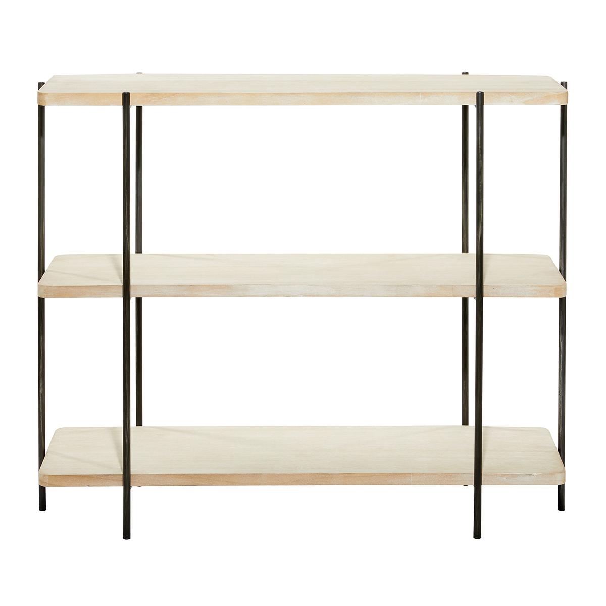 9th & Pike® Rectangular Wood 3-Tier Console Table