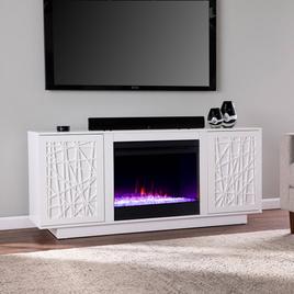 Southern Enterprises Delgrave Color Changing Fireplace
