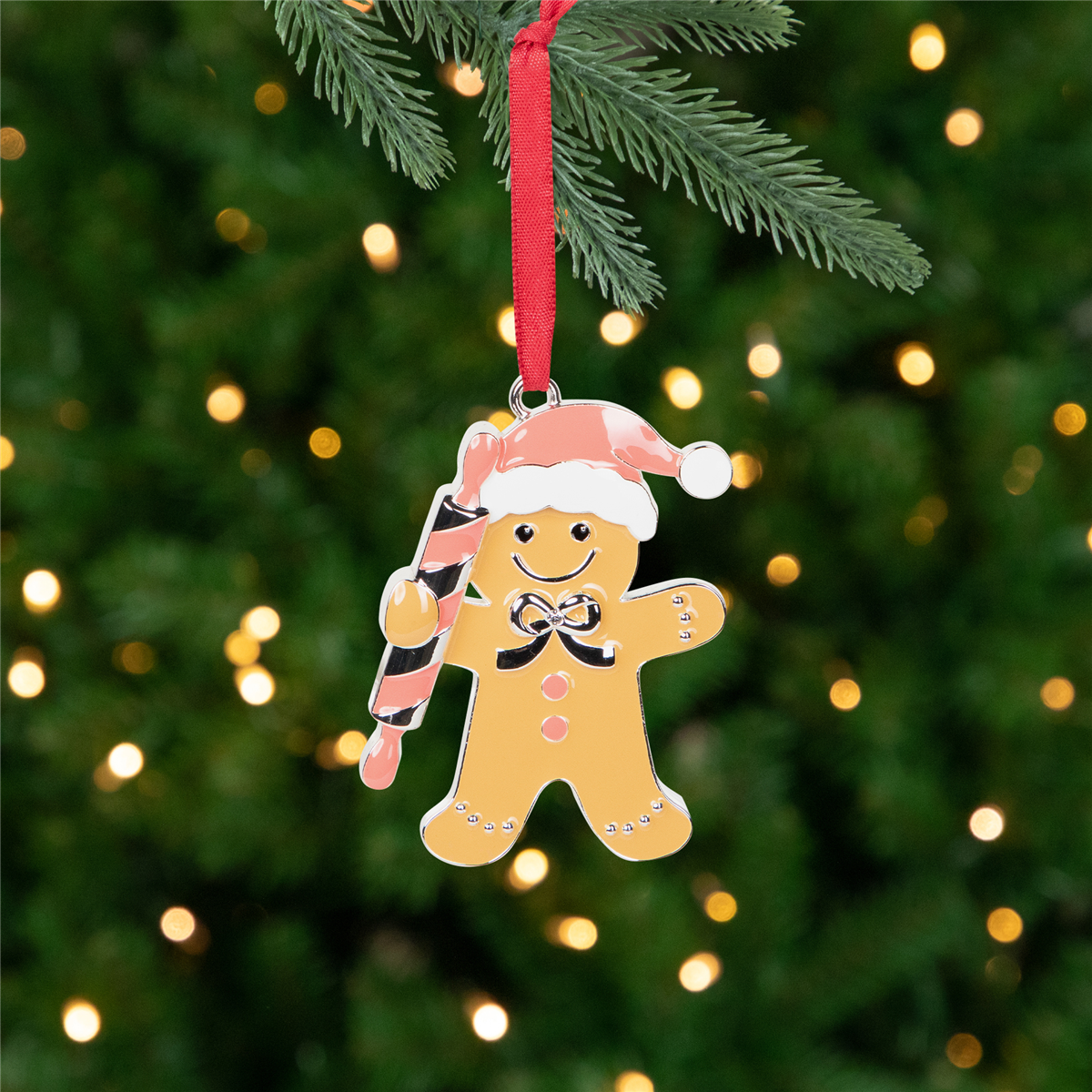 Northlight Gingerbread Man with Rolling Pin Christmas Ornament