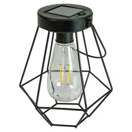 Northlight Seasonal 7.5in. Geometric Hanging Solar Lantern
