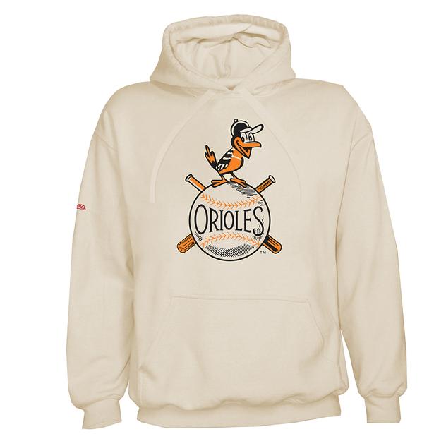 Mens Stitches Orioles Retro Hoodie