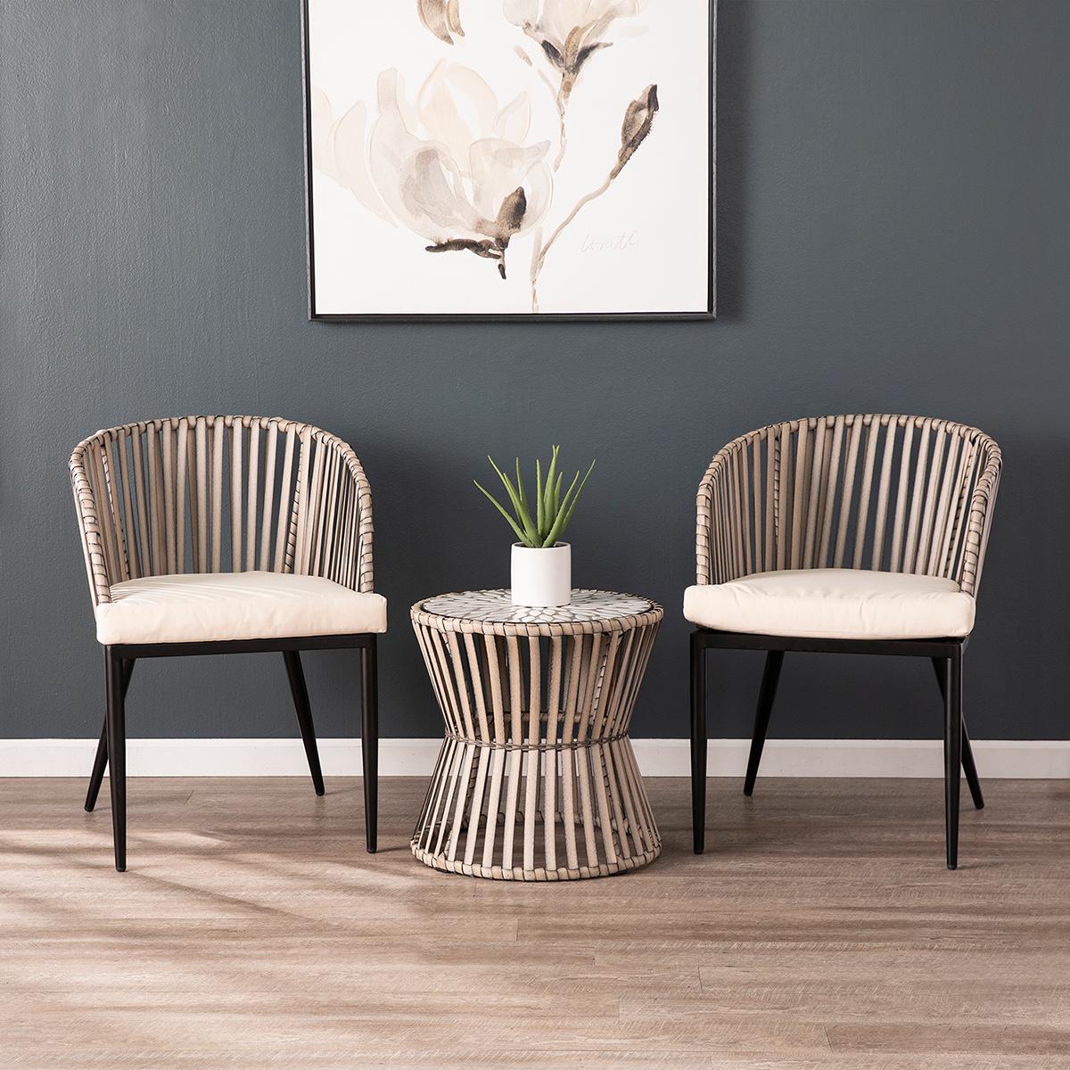 Southern Enterprises Melilani Outdoor Chairs 2pc. Set