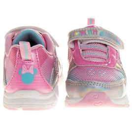 Little Girls Disney Minnie Mouse Light-Up Fashion Sneakers