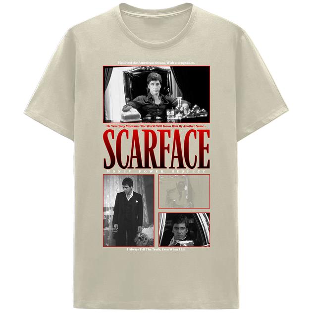 Young Mens Scarface American Dream Short Sleeve Graphic Tee