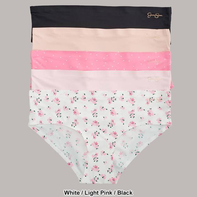 Womens Jessica Simpson 5pk. Floral Micro Hipster Panties JS81057