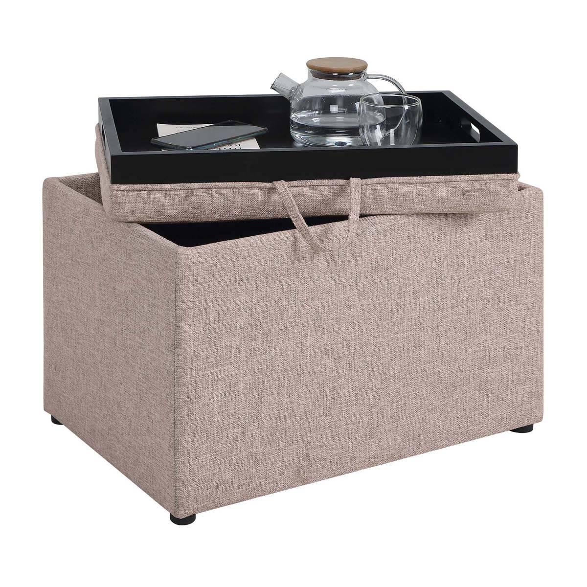 Convenience Concepts Designs4Comfort Accent Storage Ottoman