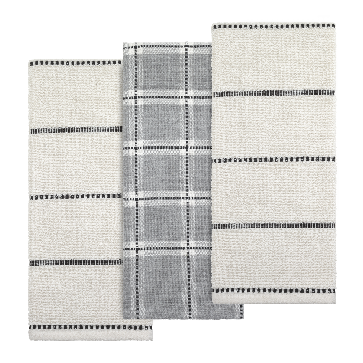 IZOD(R) Oxford 3pc. Kitchen Towel Set