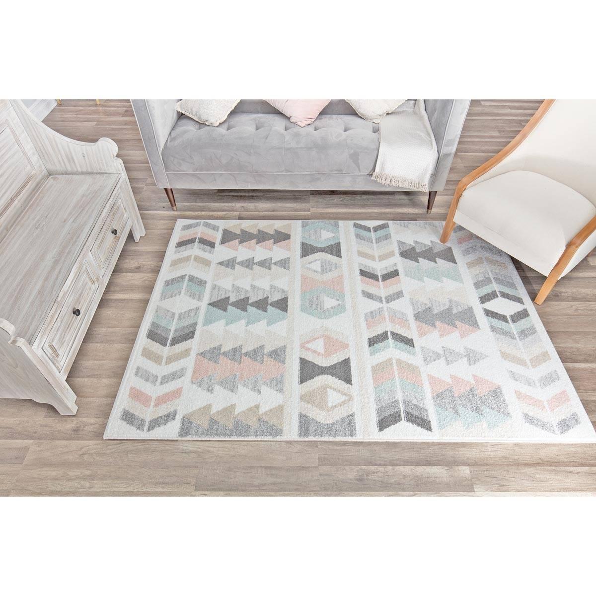 Rugs America™ Miko Mint Lime Geometric Contemporary Area Rug