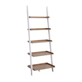Convenience Concepts American Heritage Two-Tone Bookshelf Ladder