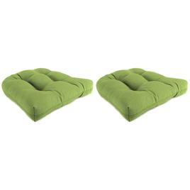 Jordan Manufacturing Textured Wicker Chair Cushions - Set Of 2