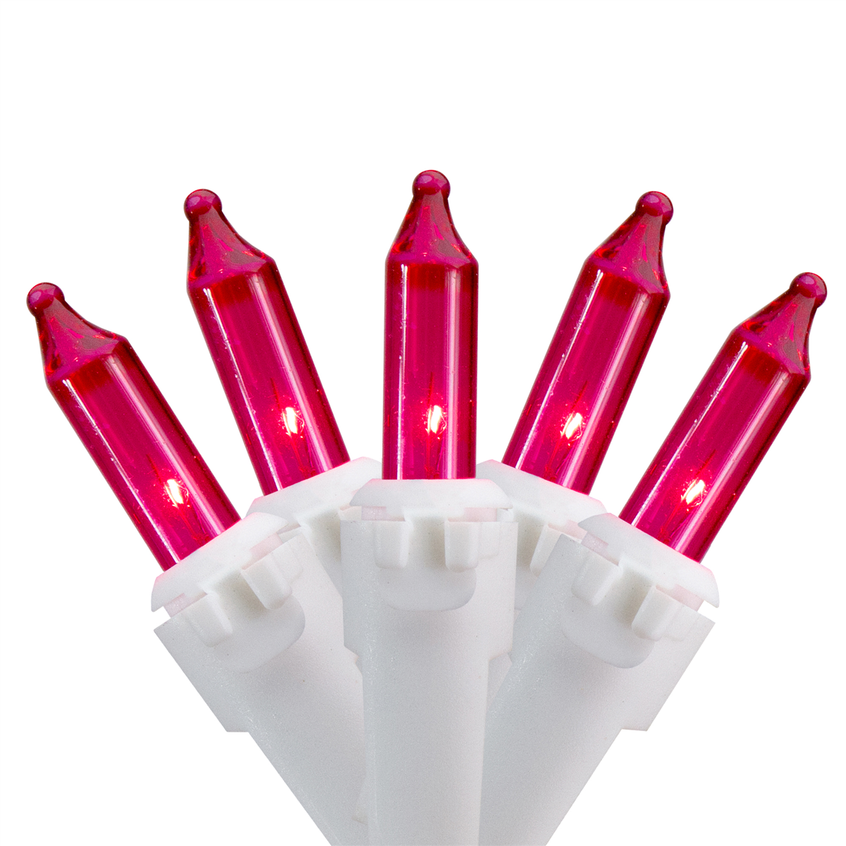 Northlight 3.5ft. 100ct. Pink Mini Icicle Christmas Lights