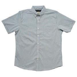 Mens North Hudson Plaid Tuckless Button Down Shirt - London Fog