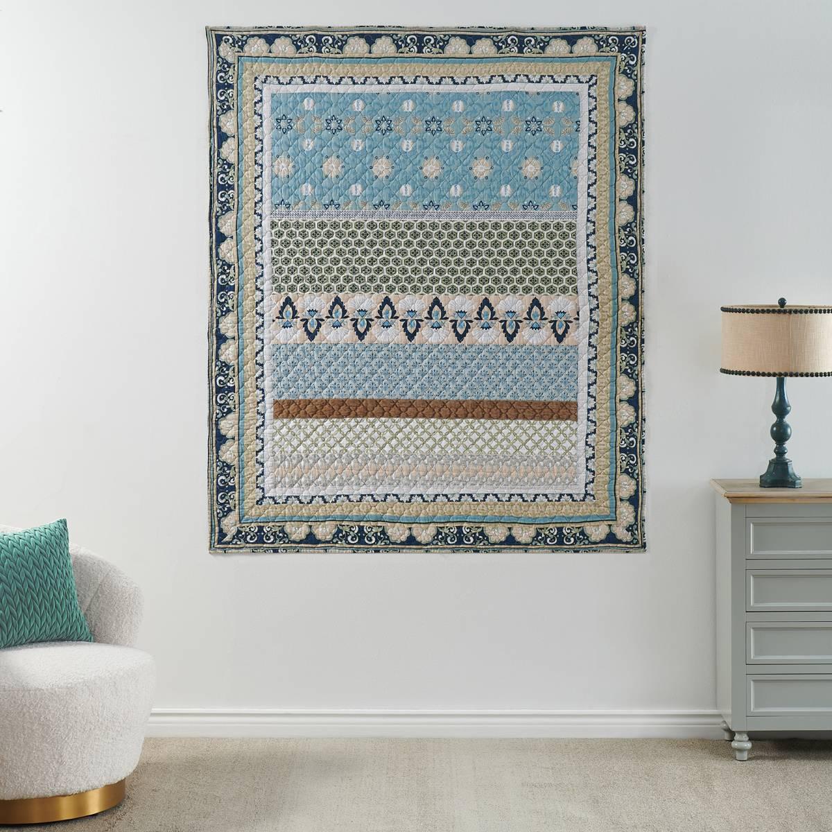 Greenland Home Fashions™ Thalia Velvet Reversible Quilted Throw