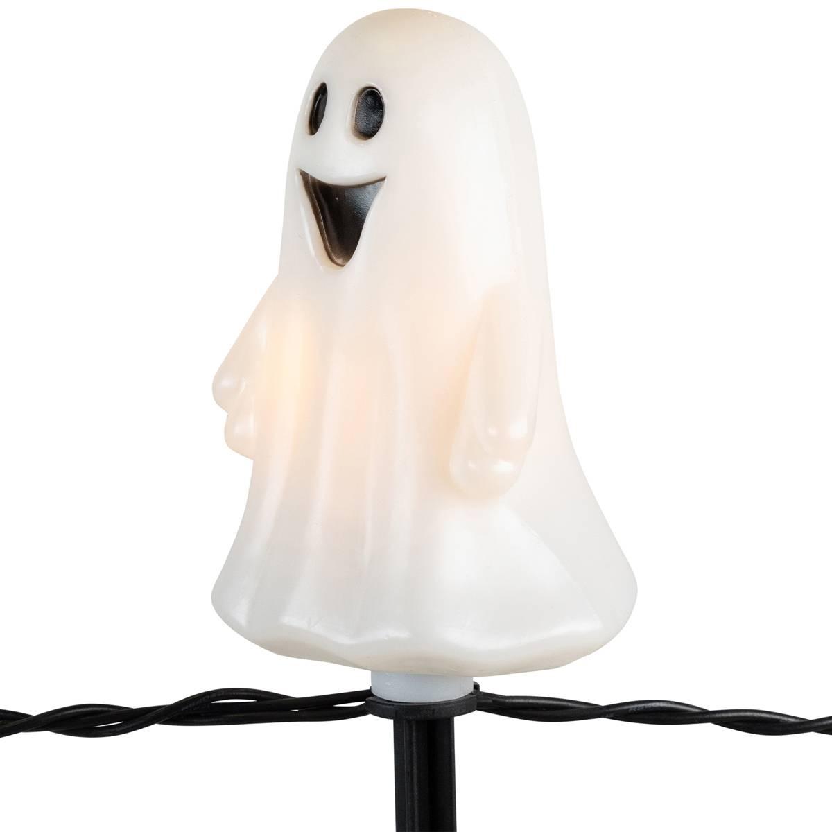 Northlight Seasonal Ghost Shaped Halloween Pathway Markers