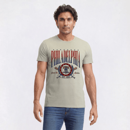 Mens Tailgate Philly Baseball Liberty Bell Bombers Tee